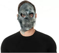 Máscara de Calavera gris de tela