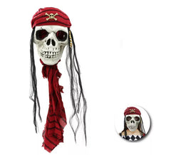 Grand masque crâne de pirate 25x87 cm