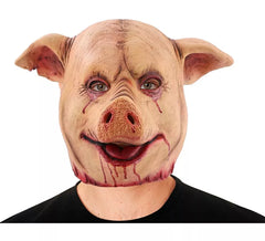 Masque de cochon abattu