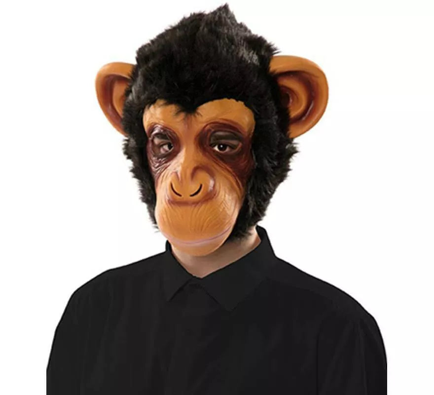 Translation missing: fr.Máscara de Chimpancé con pelo