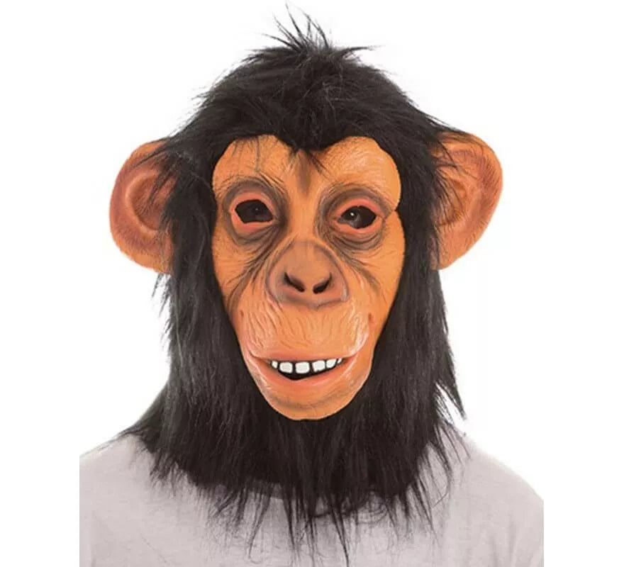 Translation missing: fr.Máscara de Chimpancé con pelo