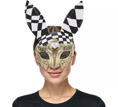 Masque de lapin du temps