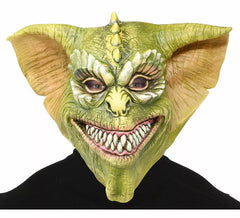 Masque de créature malveillante verte en latex