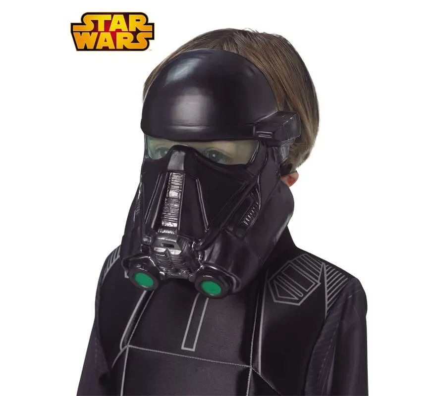 Translation missing: fr.Máscara de Death Trooper Negro infantil de Star Wars