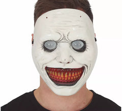 Masque de démon tueur aux yeux blancs
