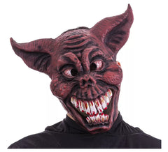 Masque de Démon Souriant en Mousse de 31x6x28 cm
