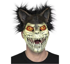 Masque de Squelette de Chat avec des Oreilles