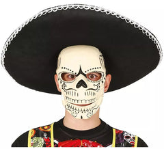 Masque squelette mexicain
