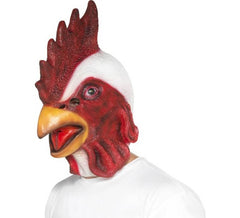 Masque de Coq Blanc Latex