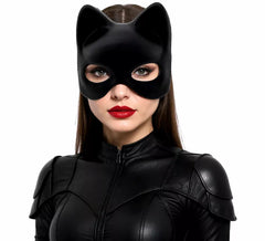 Masque de chat de l'héroïne noire