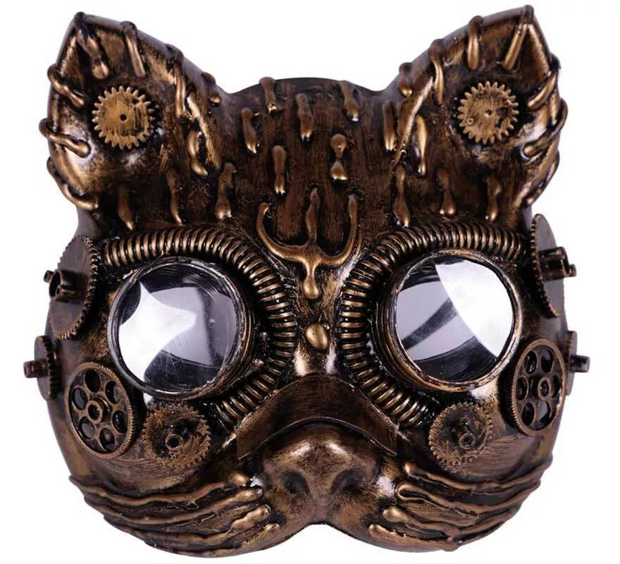 Translation missing: fr.Máscara de Gata Steampunk