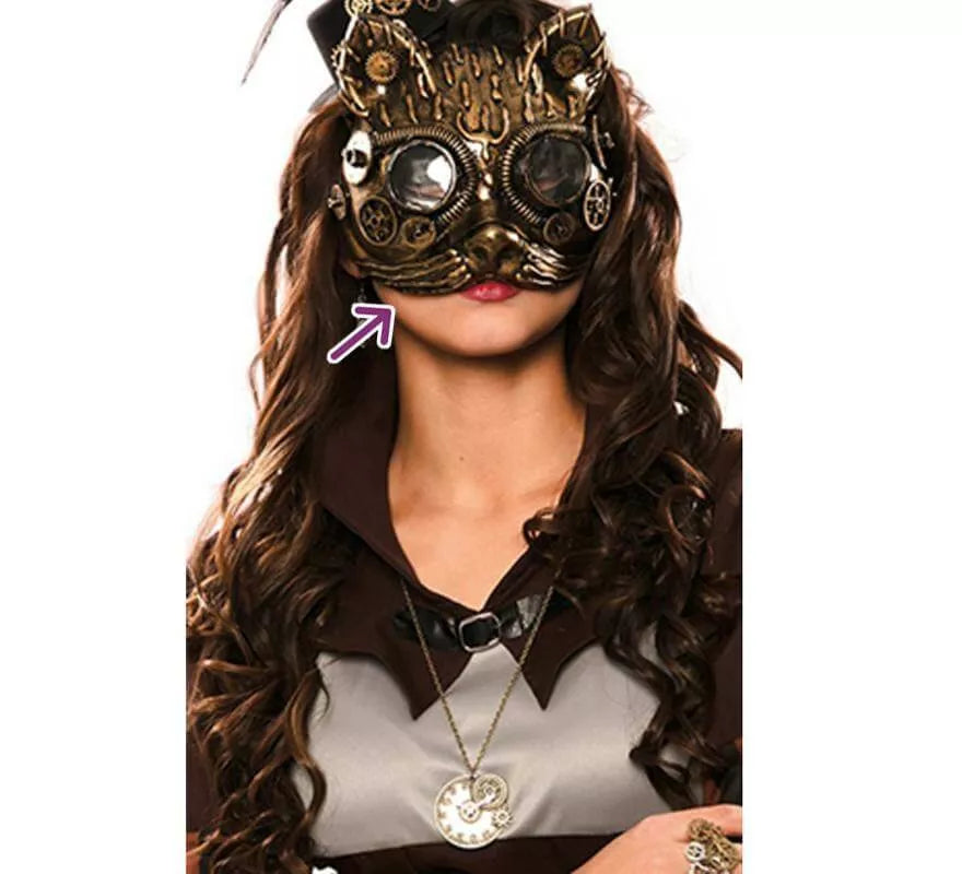 Translation missing: fr.Máscara de Gata Steampunk