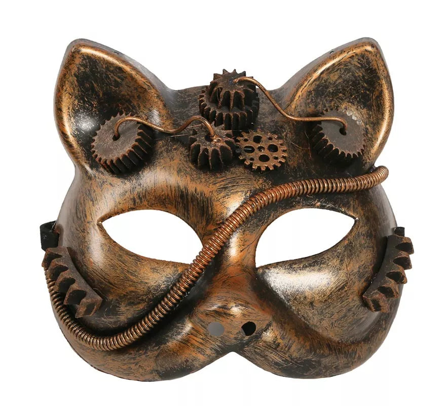 Translation missing: fr.Máscara de Gato Steampunk