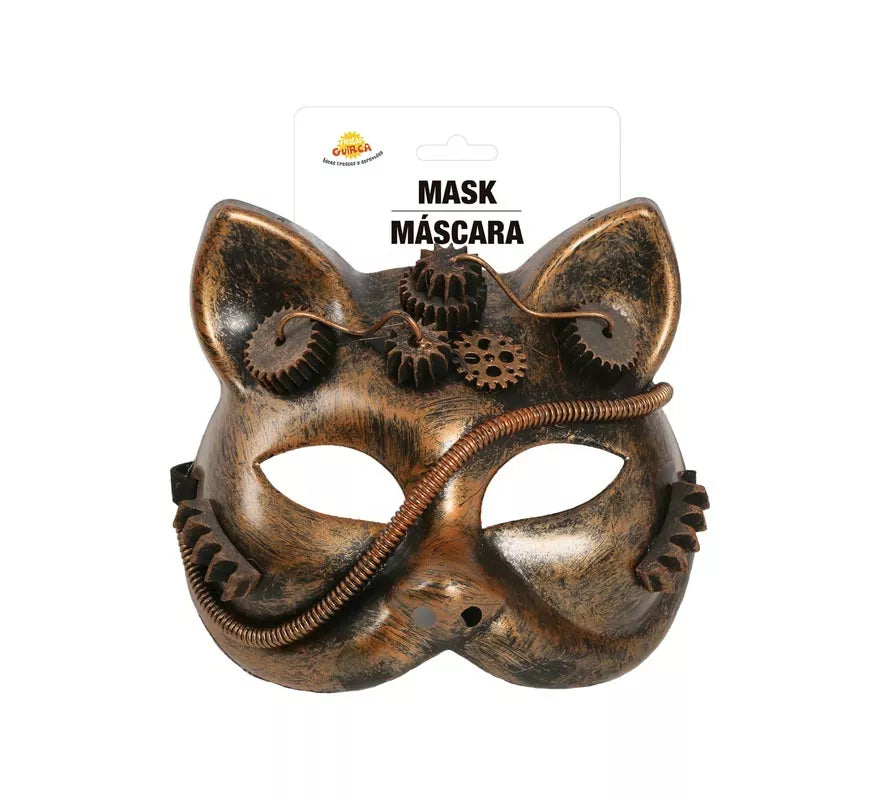 Translation missing: fr.Máscara de Gato Steampunk