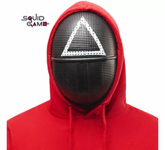Masque de garde triangulaire de Squid Game
