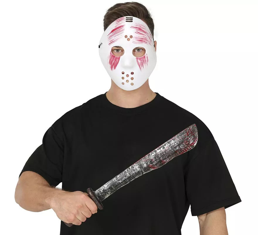 Translation missing: fr.Máscara de Hockey Sangriento con Machete