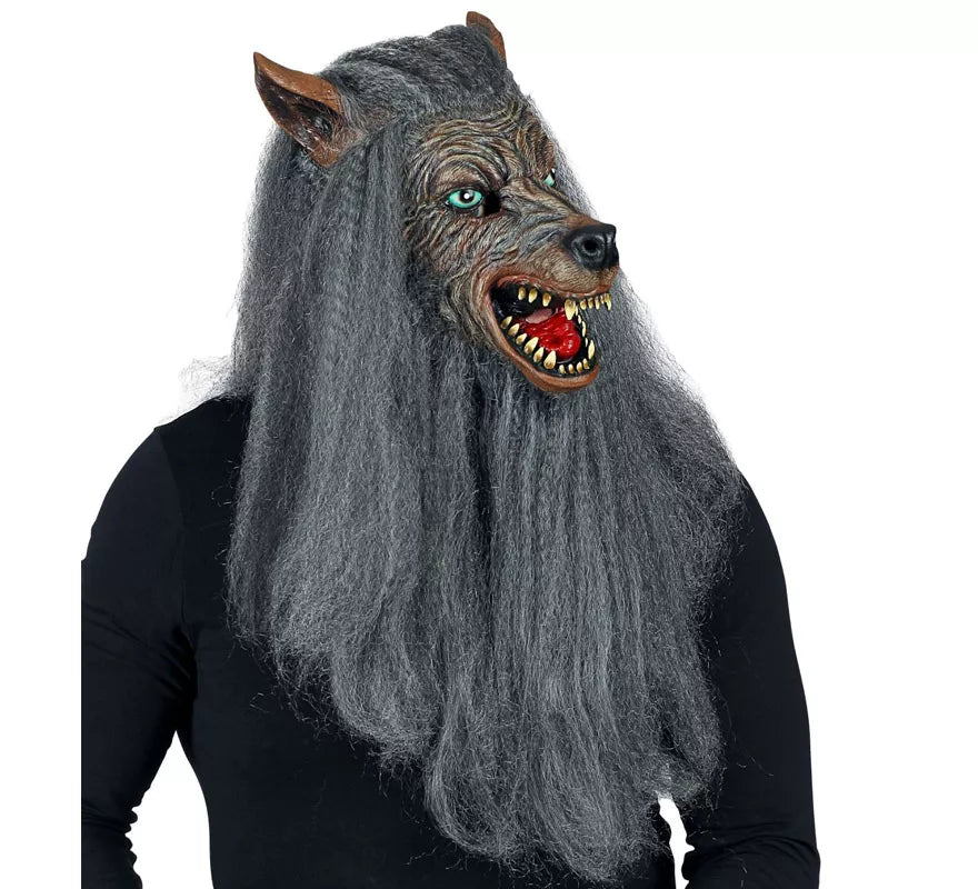 Translation missing: fr.Máscara de Hombre Lobo con Pelo