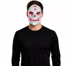 Masque sinistre Joker avec lumière