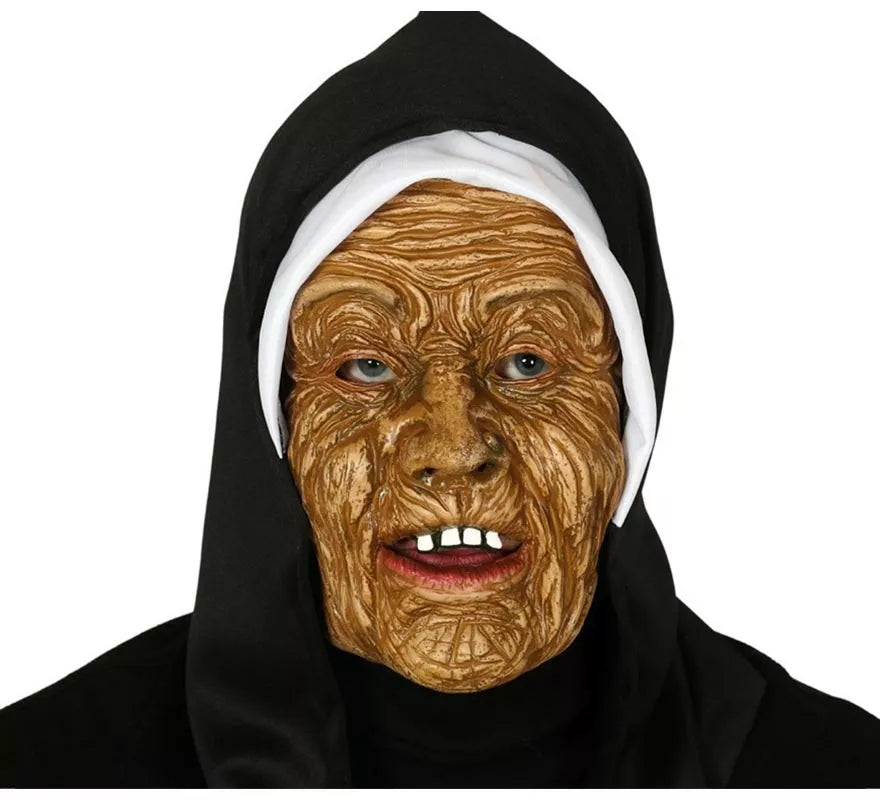 Translation missing: fr.Máscara de Monja Zombie con Capucha