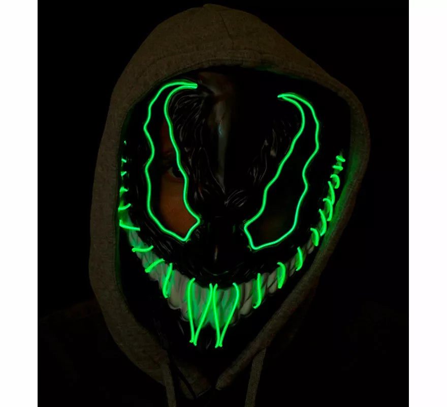 Translation missing: fr.Máscara de Monstruo con LED verde