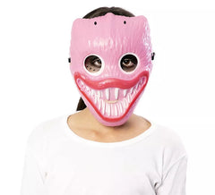 Masque de monstre câlin rose des jeux vidéo