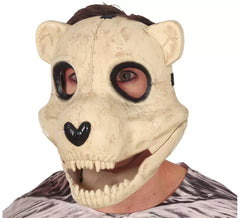 Masque d'ours en mouvement
