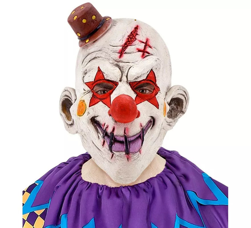 Translation missing: fr.Máscara de Payaso Asesino con Mini Sombrero