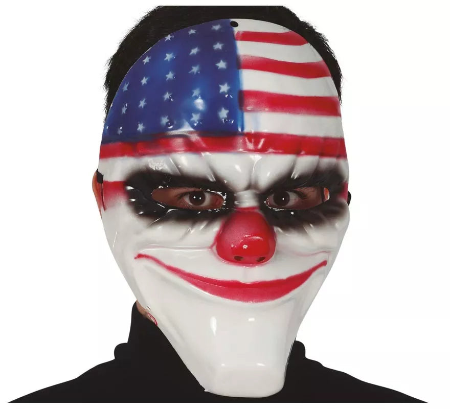 Translation missing: fr.Máscara de Payaso Bandera América
