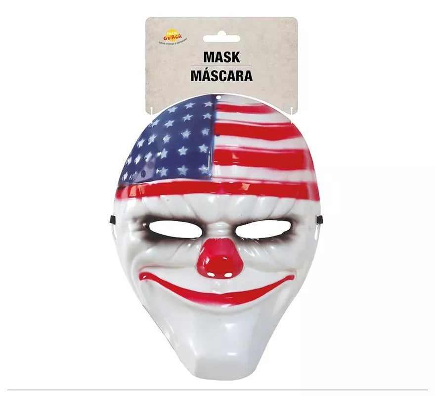 Translation missing: fr.Máscara de Payaso Bandera América