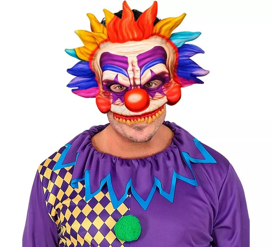 Translation missing: fr.Máscara de Payaso Colorido sin Barbilla
