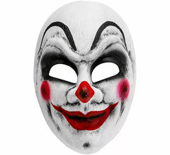 Masque de clown Commedia dell'Arte