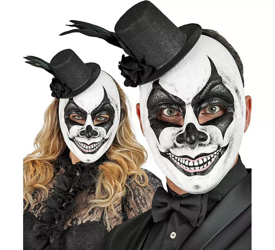 Translation missing: fr.Máscara de Payaso con Sombrero Comedia del Arte