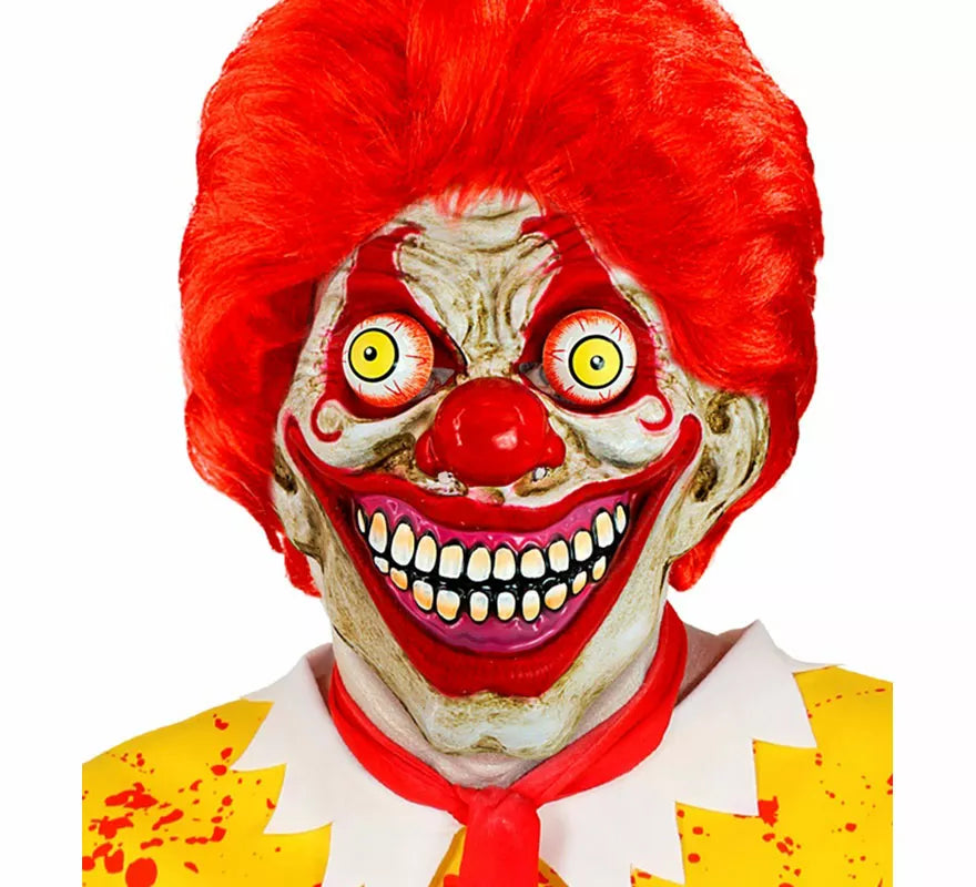 Translation missing: fr.Máscara de Payaso Psicópata con Ojos Saltones