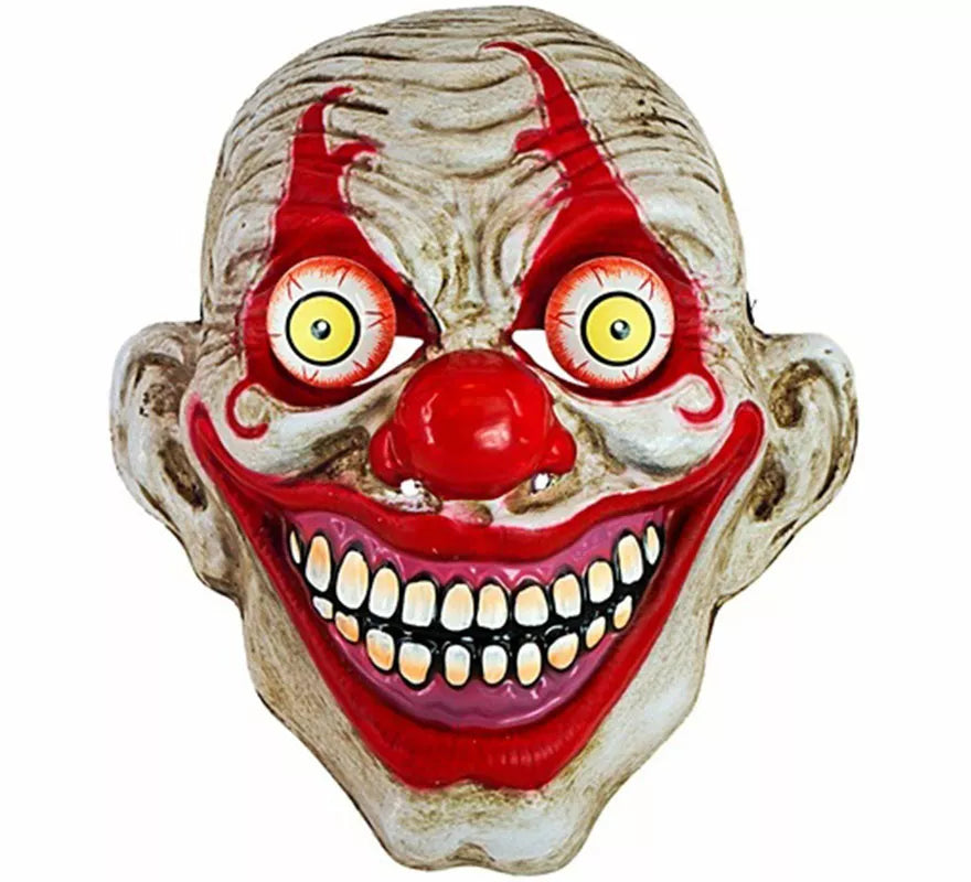 Translation missing: fr.Máscara de Payaso Psicópata con Ojos Saltones