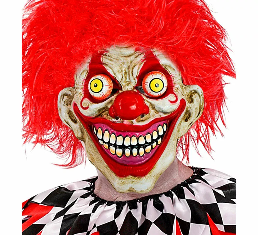 Translation missing: fr.Máscara de Payaso Psicópata con Ojos Saltones