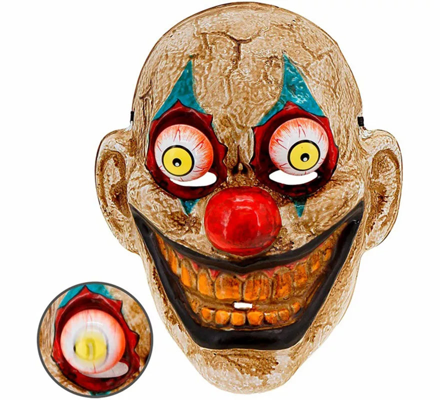 Translation missing: fr.Máscara de Payaso Siniestro con Ojos Saltones