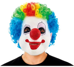 Masque de clown souriant