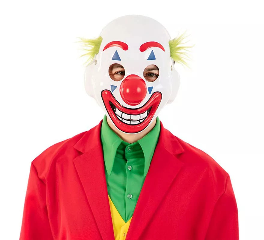 Translation missing: fr.Máscara de Payaso Sonriente de Plástico