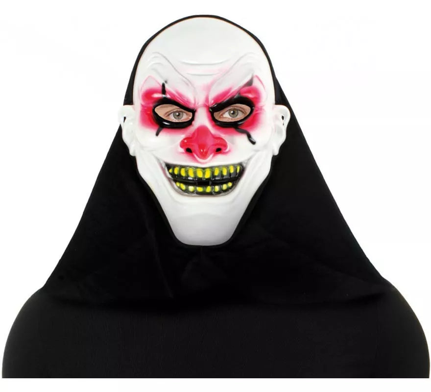 Translation missing: fr.Máscara de Payaso Tenebroso con tela de plástico