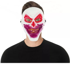 Masque de clown effrayant en plastique