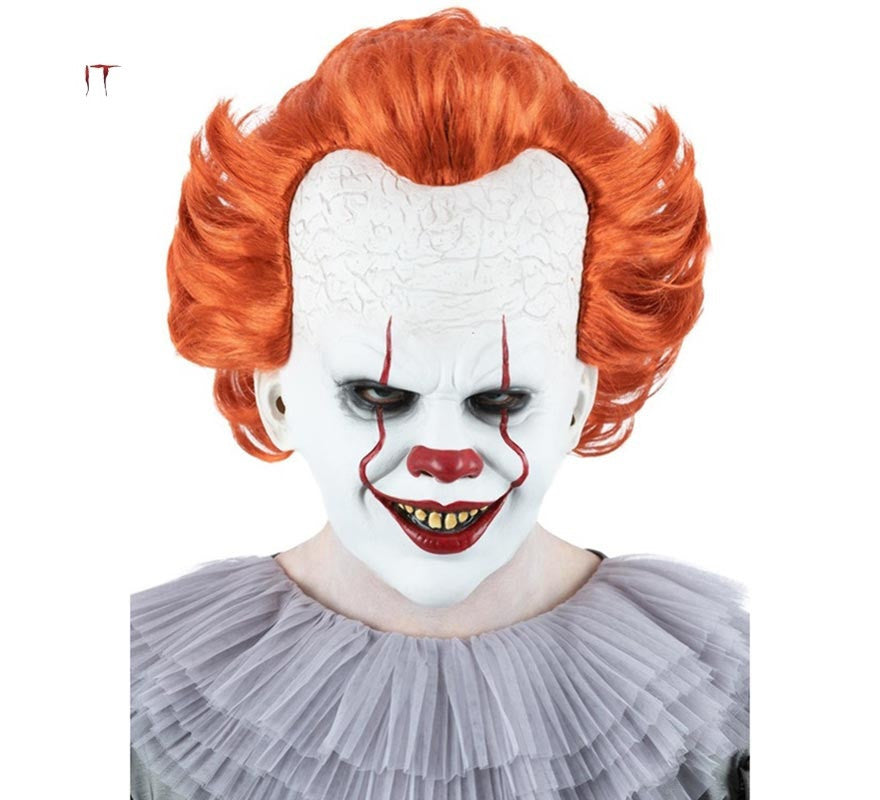 Translation missing: fr.Máscara de Pennywise It Capítulo II de látex adulto
