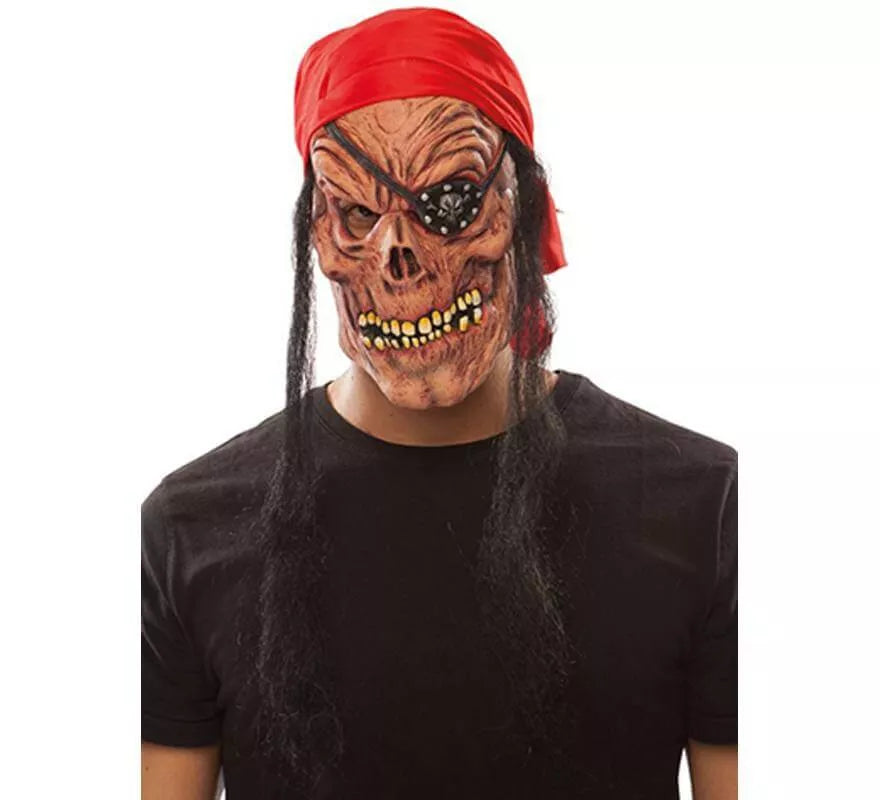 Translation missing: fr.Máscara de Pirata Zombie con Pañuelo