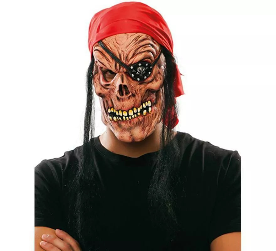 Translation missing: fr.Máscara de Pirata Zombie con Pañuelo