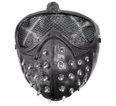 Masque à pointes punk noir