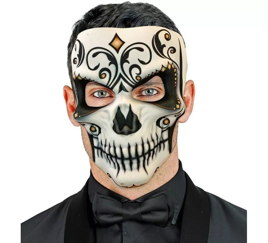 Translation missing: fr.Máscara de Señor Calavera Día de Los Muertos