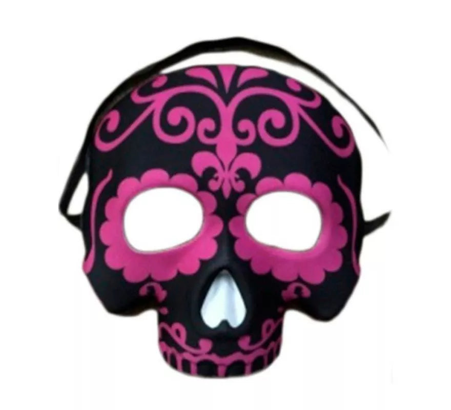 Translation missing: fr.Máscara de Skull Fucsia elegante