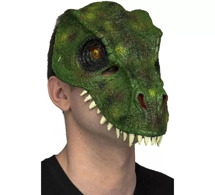 Translation missing: fr.Máscara de T-Rex Verde