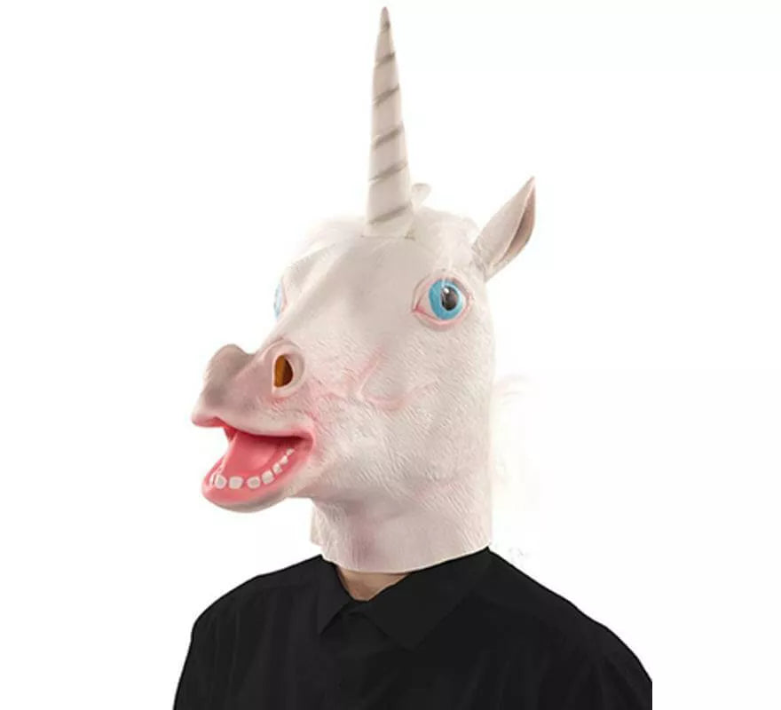Translation missing: fr.Máscara de Unicornio Blanco