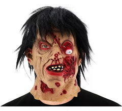 Masque de zombie avec œil mobile