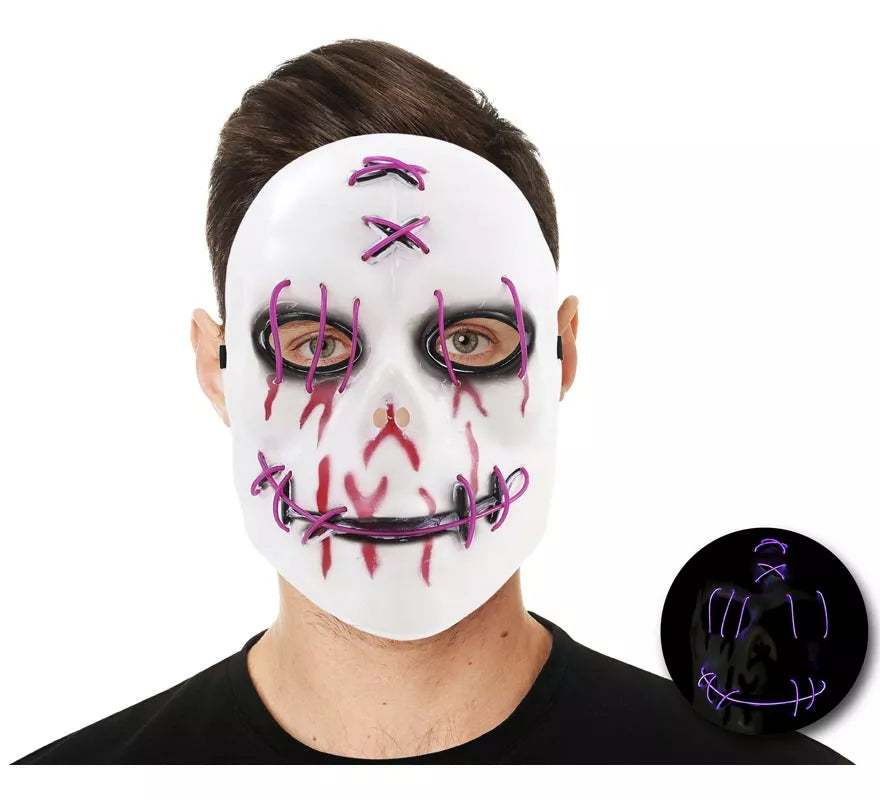 Translation missing: fr.Máscara Joker con Tubo de Luz